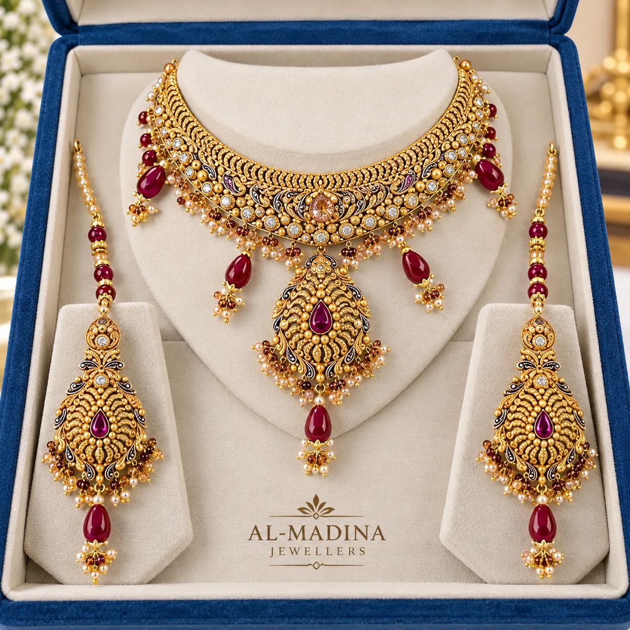 Gulnaar Ghani Gold Set